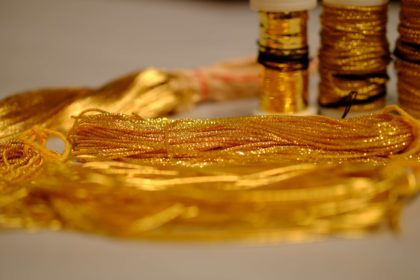 ゴールドワーク材料