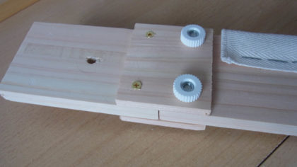 スーツケース用の刺繍枠