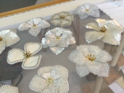 Mさまの白花リース