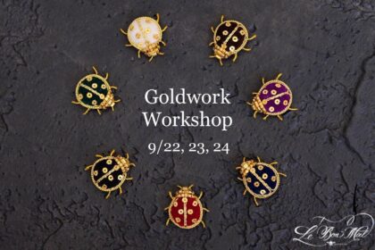 「てんとう虫ブローチ」ワークショップ