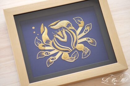 RSN ゴールドワーク刺繍