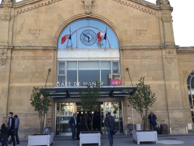 パリからナンシーへ