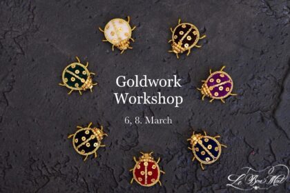 ゴールドワーク刺繍ワークショップ